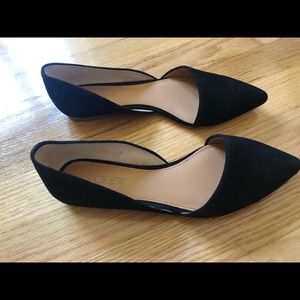 J Crew black flats size 6